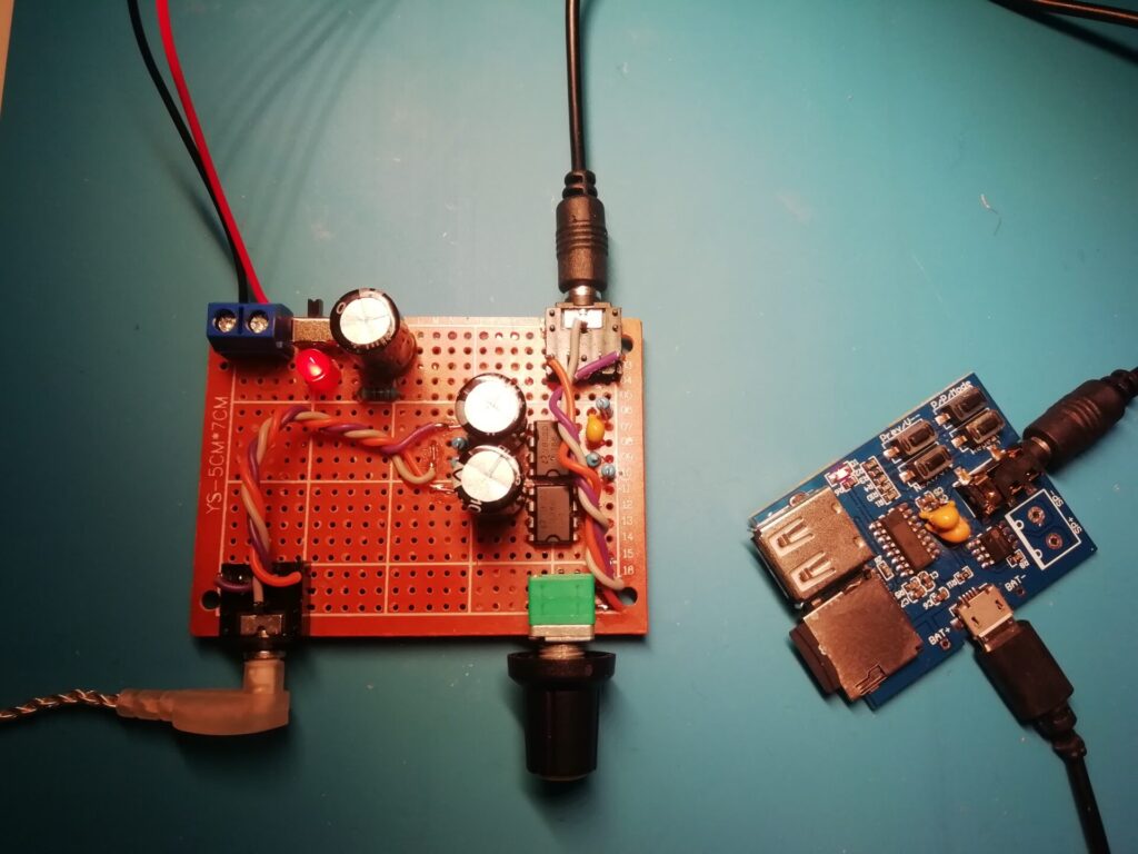 lm386を使ったアンプで残された課題を解決しました。